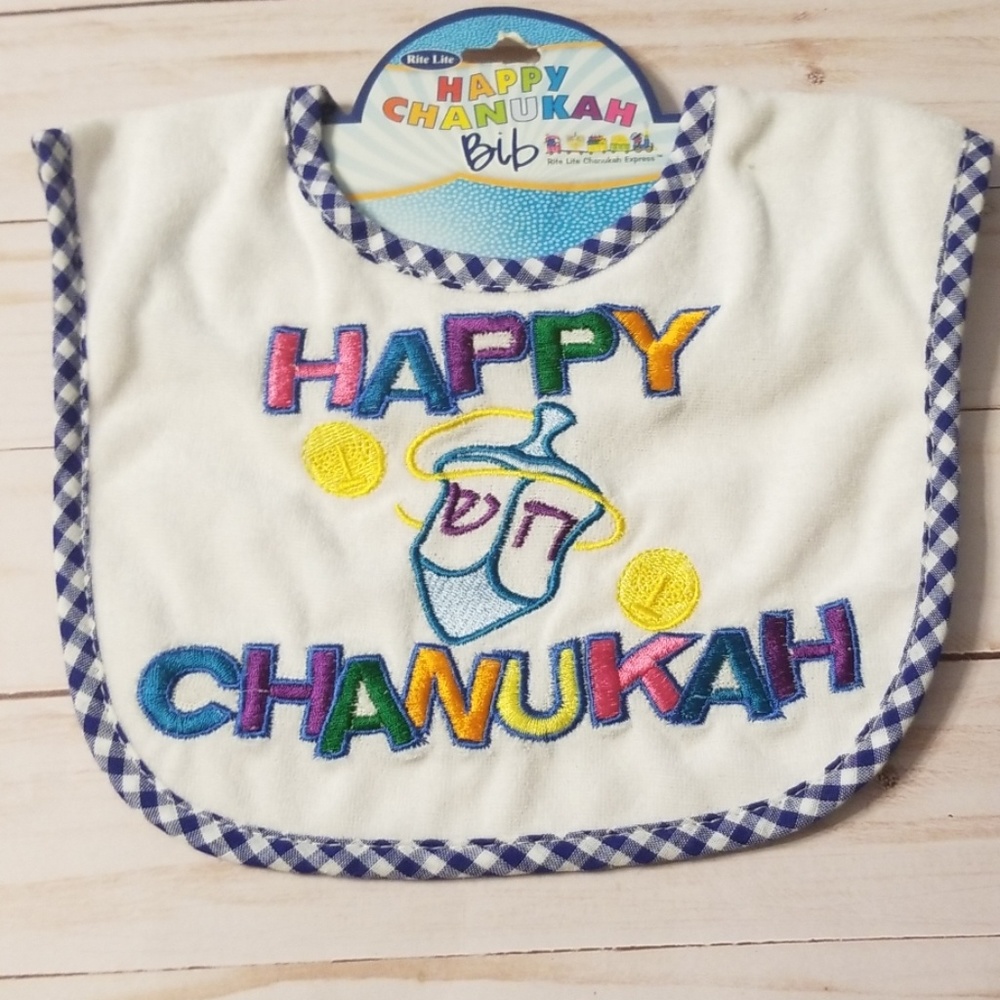 Rite Lite Happy Chanukah Bib